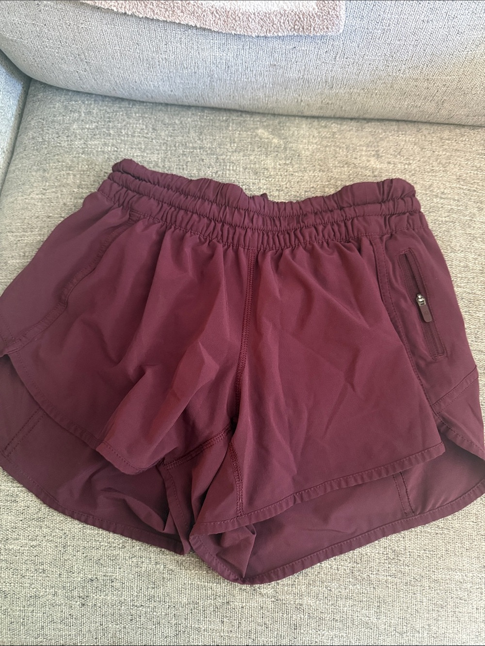 lululemon athletica Women's Plum Colored Athletic Shorts